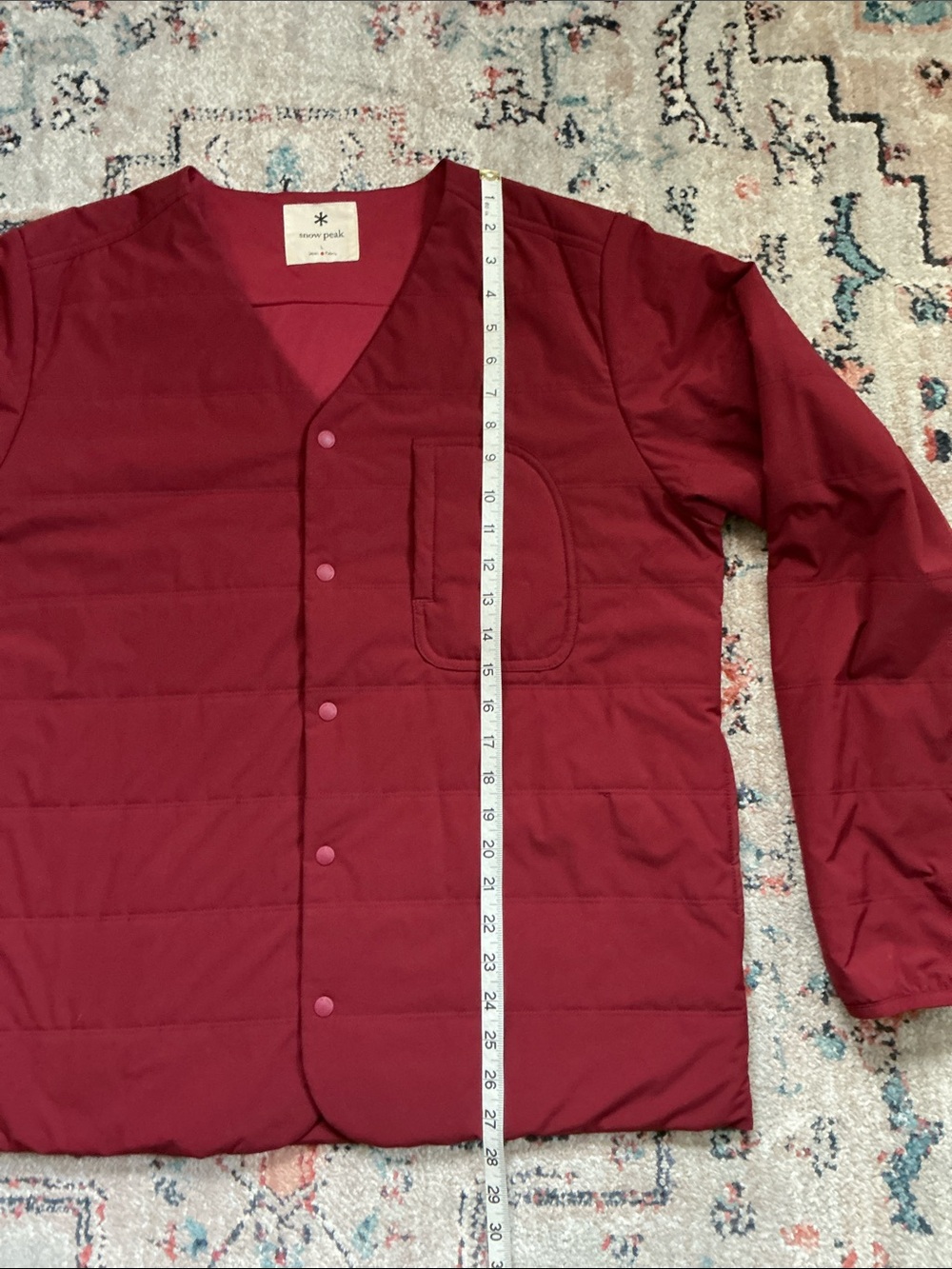 Special Edition Snow Peak Flexible insulated cardigan - Picture 9 of 13